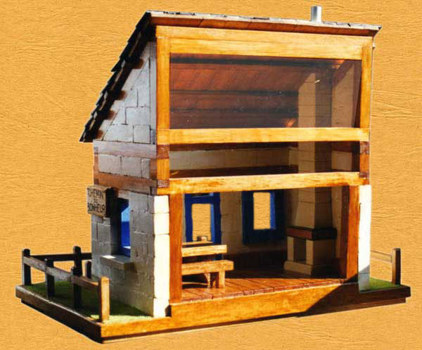 La maison aux volets bleus
