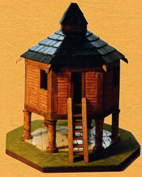 Maquette d'un "Pigeonnier du Tarn-et-Garonne"